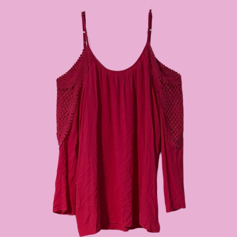 Altar'd State Open Shoulder Size Large Pink